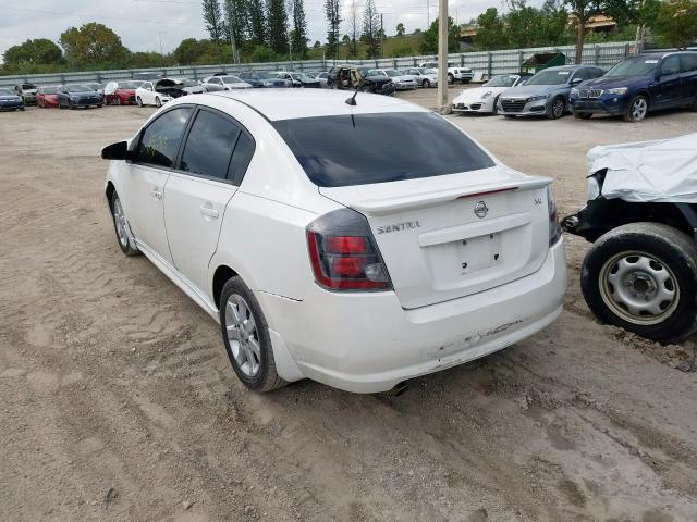 Photo 3 from auction – 2012 NISSAN SENTRA 2.0 with VIN 3N1AB6AP1CL619276