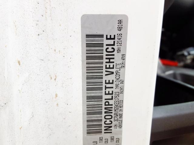 Photo 10 from auction – 2019 RAM PROMASTER with VIN 3C7WRVMG5KE517523