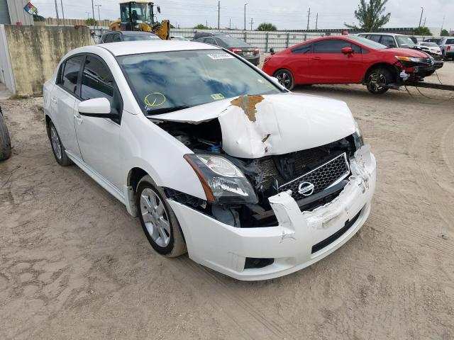 NISSAN SENTRA 2.0 2012 with VIN 3N1AB6AP1CL619276 - Photo from auction