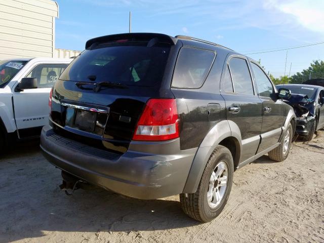 Photo 4 from auction – 2005 KIA SORENTO EX with VIN KNDJD733955400186