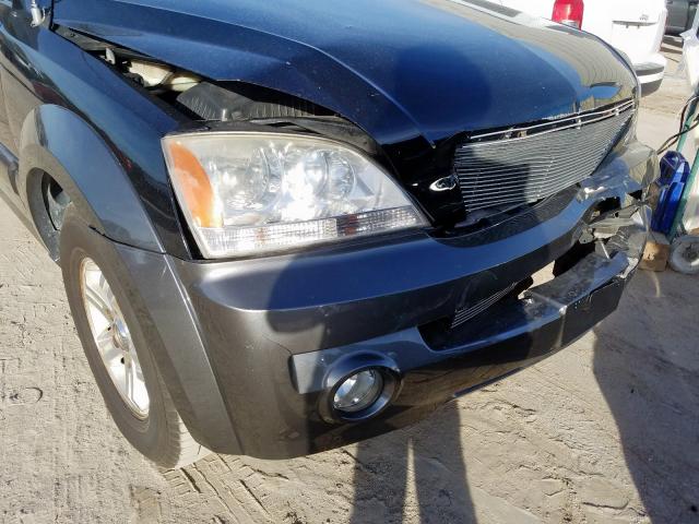 Photo 9 from auction – 2005 KIA SORENTO EX with VIN KNDJD733955400186