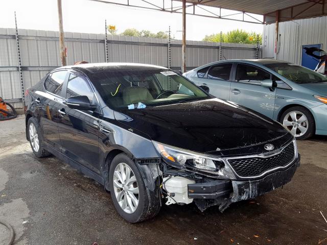 KIA OPTIMA EX 2015 with VIN 5XXGN4A7XFG422061 - Photo from auction