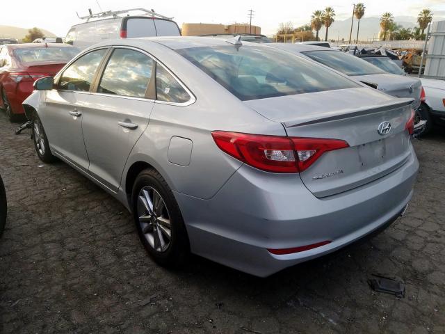 Photo 3 from auction – 2016 HYUNDAI SONATA with VIN 5NPE24AFXGH348203