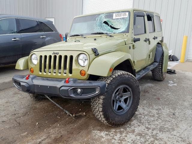 Photo 2 from auction – 2013 JEEP WRANGLER U with VIN 1C4BJWEG5DL640644