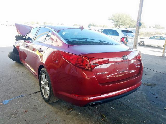 Photo 3 from auction – 2013 KIA OPTIMA EX with VIN 5XXGN4A79DG251509