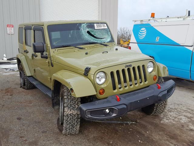 JEEP WRANGLER U 2013 with VIN 1C4BJWEG5DL640644 - Photo from auction