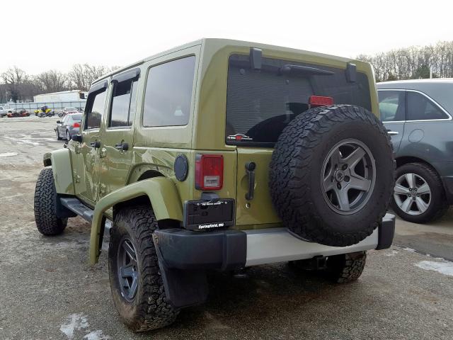 Photo 3 from auction – 2013 JEEP WRANGLER U with VIN 1C4BJWEG5DL640644