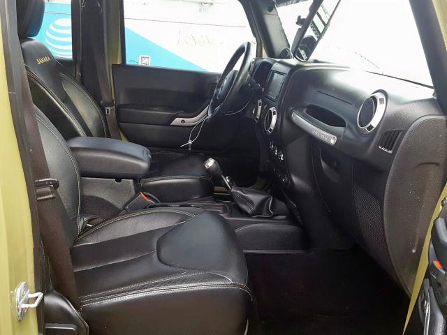 Photo 5 from auction – 2013 JEEP WRANGLER U with VIN 1C4BJWEG5DL640644