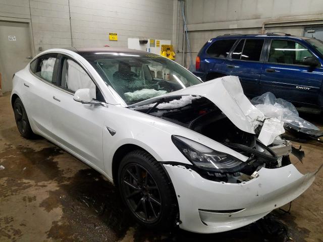 TESLA MODEL 3 2018 with VIN 5YJ3E1EA5JF010600 - Photo from auction