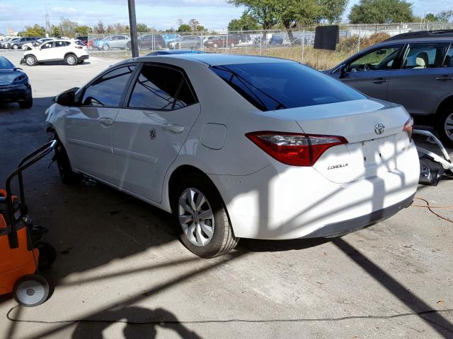 Photo 3 from auction – 2015 TOYOTA COROLLA L with VIN 2T1BURHE0FC309600