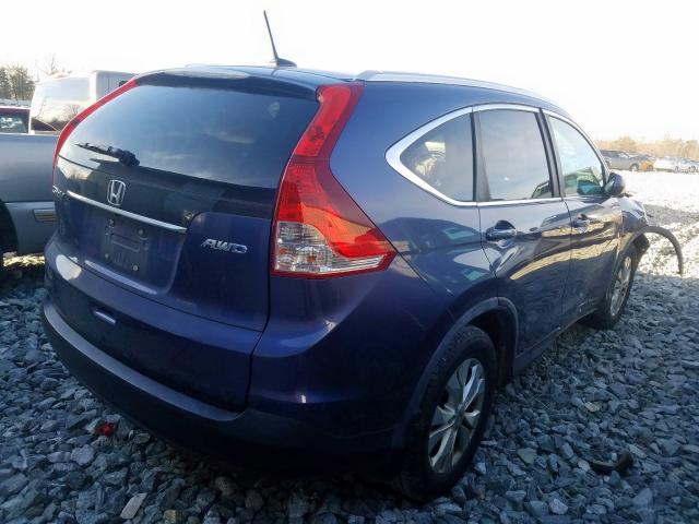 Photo 4 from auction – 2012 HONDA CR-V EXL with VIN 5J6RM4H71CL070320