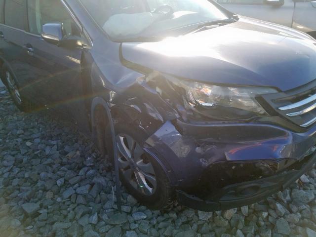 Photo 9 from auction – 2012 HONDA CR-V EXL with VIN 5J6RM4H71CL070320