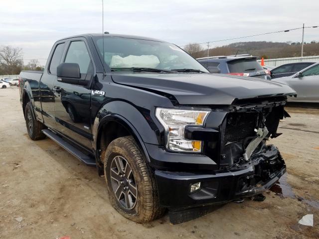 FORD F150 SUPER 2017 with VIN 1FTEX1EP2HFA22300 - Photo from auction