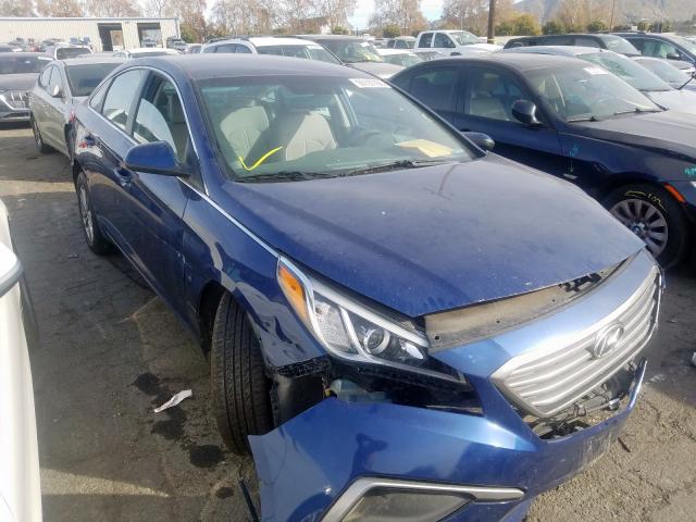 Photo 1 from auction – 2017 HYUNDAI SONATA SE with VIN 5NPE24AFXHH446973