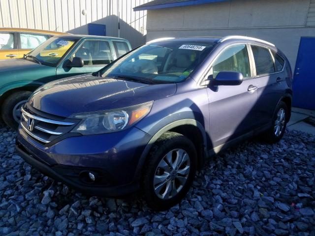 Photo 2 from auction – 2012 HONDA CR-V EXL with VIN 5J6RM4H71CL070320