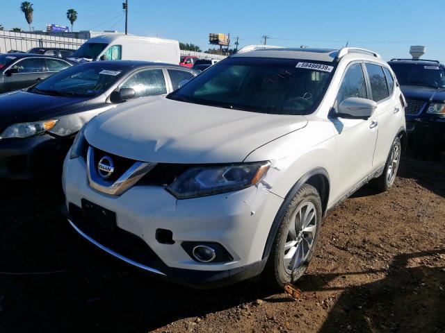 Photo 2 from auction – 2015 NISSAN ROGUE S with VIN 5N1AT2MV8FC776554
