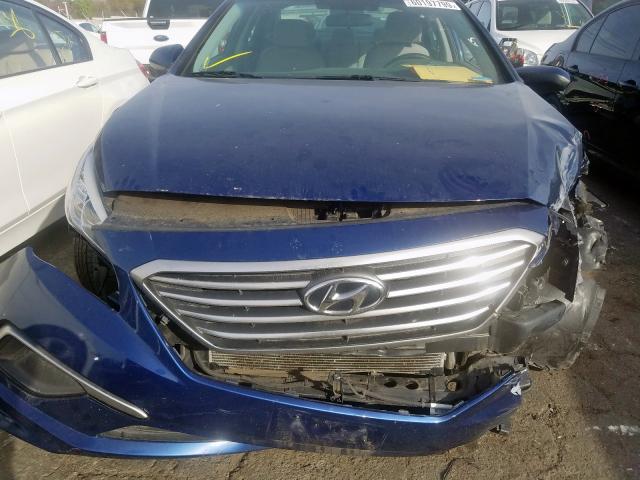 Photo 9 from auction – 2017 HYUNDAI SONATA SE with VIN 5NPE24AFXHH446973