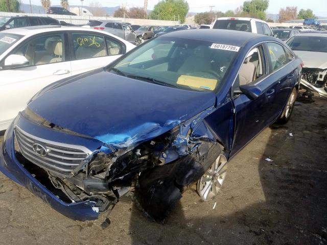 Photo 2 from auction – 2017 HYUNDAI SONATA SE with VIN 5NPE24AFXHH446973