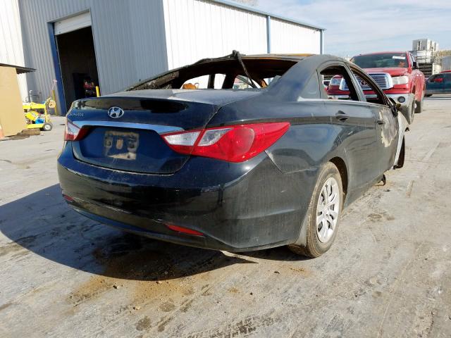 Photo 4 from auction – 2011 HYUNDAI SONATA GLS with VIN 5NPEB4ACXBH078355
