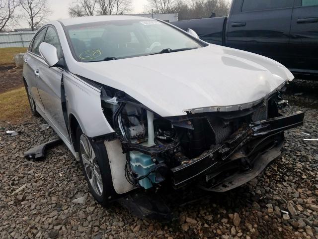 HYUNDAI SONATA HYB 2013 with VIN KMHEC4A42DA092634 - Photo from auction
