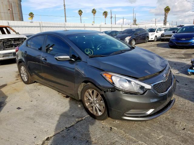 KIA FORTE LX 2016 with VIN KNAFX4A66G5522934 - Photo from auction