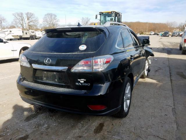 Photo 4 from auction – 2011 LEXUS RX 350 with VIN 2T2ZK1BA1BC058992