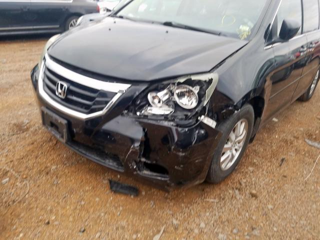Photo 9 from auction – 2008 HONDA ODYSSEY EX with VIN 5FNRL38758B036622