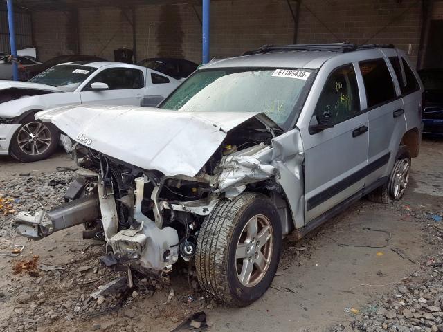 Photo 2 from auction – 2005 JEEP GRAND CHER with VIN 1J4GS48K45C704563