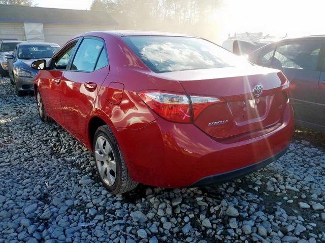 Photo 3 from auction – 2014 TOYOTA COROLLA with VIN 2T1BURHE7EC160228