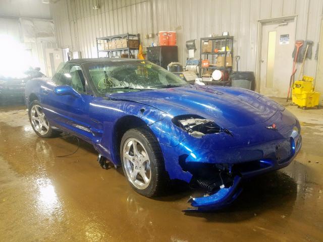 CHEVROLET CORVETTE 2002 with VIN 1G1YY32GX25104128 - Photo from auction