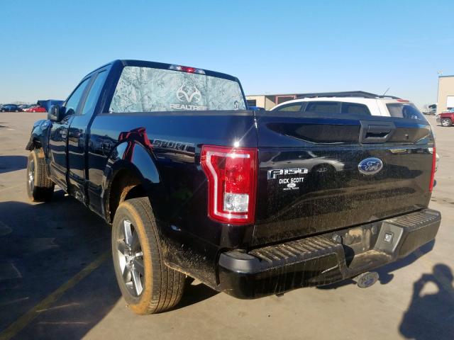 Photo 3 from auction – 2017 FORD F150 SUPER with VIN 1FTEX1CP1HKC61377