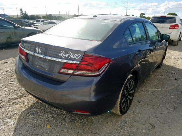 Photo 4 from auction – 2015 HONDA CIVIC EXL with VIN 19XFB2F98FE063563