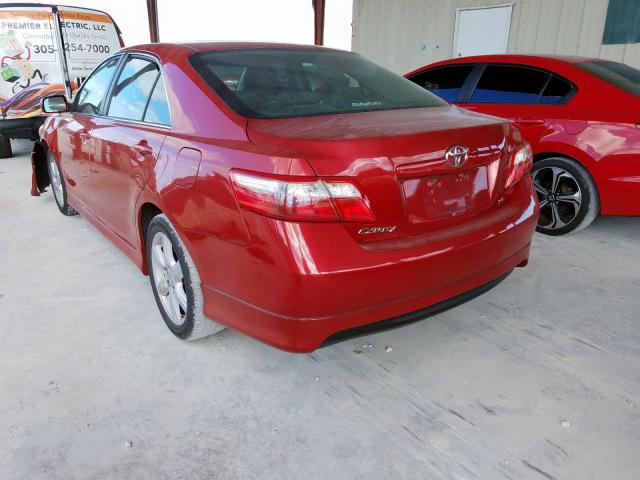 Photo 3 from auction – 2009 TOYOTA CAMRY BASE with VIN 4T1BE46K39U350976