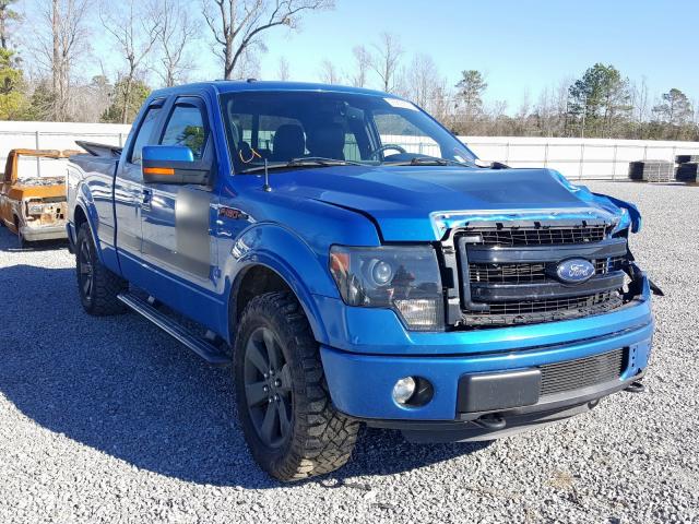 FORD F150 SUPER 2013 with VIN 1FTFX1ET7DFC02206 - Photo from auction
