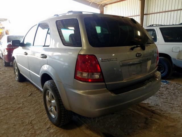 Photo 3 from auction – 2006 KIA SORENTO with VIN KNDJC733365537189