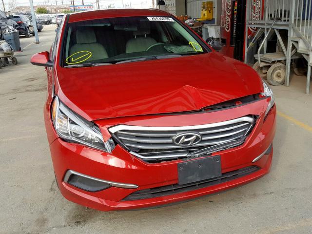 Photo 9 from auction – 2017 HYUNDAI SONATA SE with VIN 5NPE24AF1HH522628