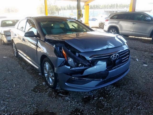 HYUNDAI SONATA SPO 2015 with VIN 5NPE34AF4FH101769 - Photo from auction
