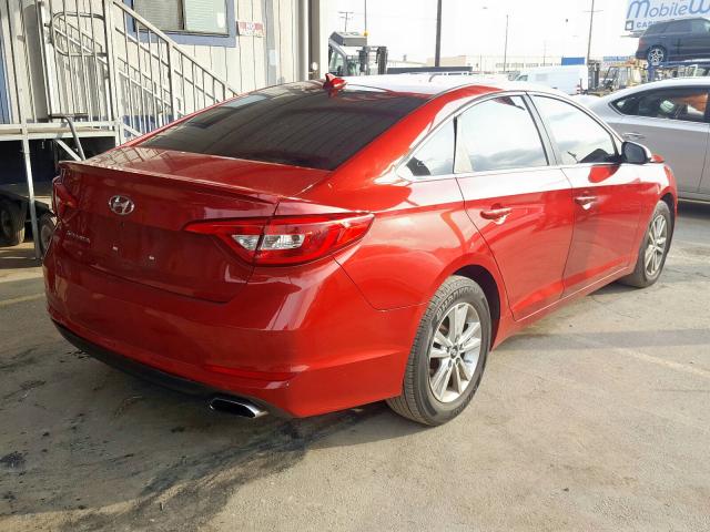 Photo 4 from auction – 2017 HYUNDAI SONATA SE with VIN 5NPE24AF1HH522628