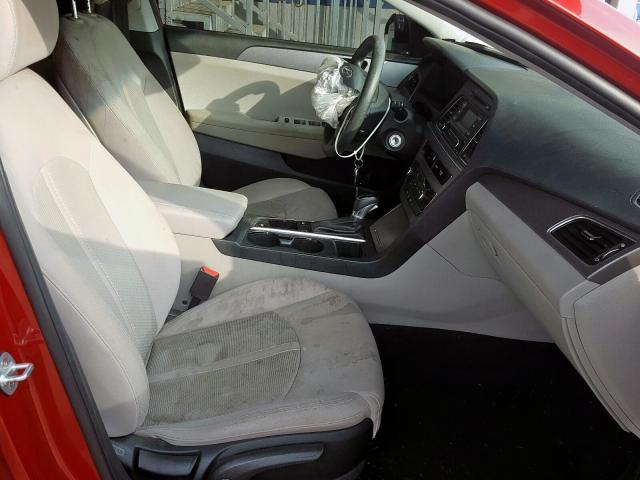 Photo 5 from auction – 2017 HYUNDAI SONATA SE with VIN 5NPE24AF1HH522628