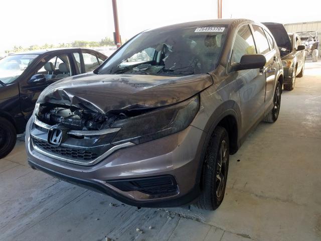 Photo 2 from auction – 2016 HONDA CR-V SE with VIN 2HKRM3H44GH542400