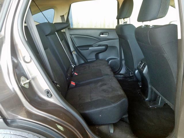 Photo 6 from auction – 2016 HONDA CR-V SE with VIN 2HKRM3H44GH542400