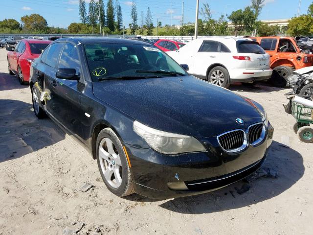 BMW 535 XI 2008 with VIN WBANV935X8CZ67242 - Photo from auction