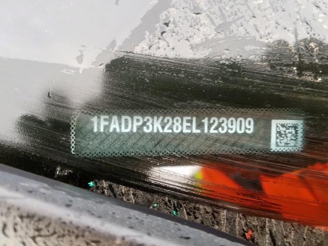 Photo 10 from auction – 2014 FORD FOCUS SE with VIN 1FADP3K28EL123909