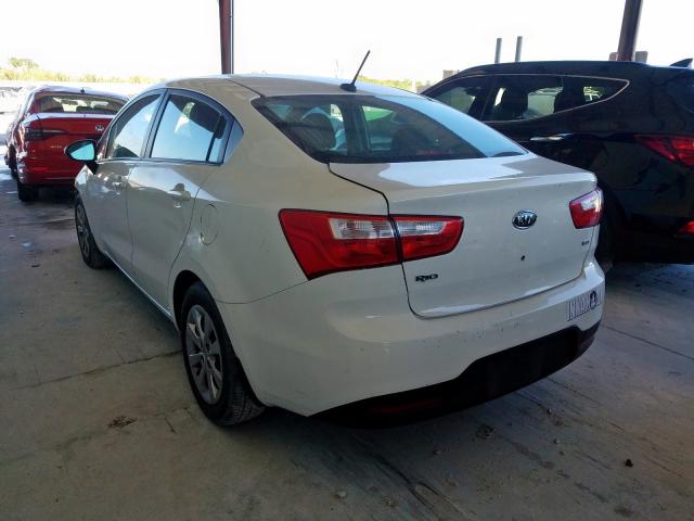 Photo 3 from auction – 2013 KIA RIO LX with VIN KNADM4A37D6119623