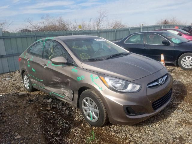 HYUNDAI ACCENT GLS 2013 with VIN KMHCT4AE5DU531100 - Photo from auction