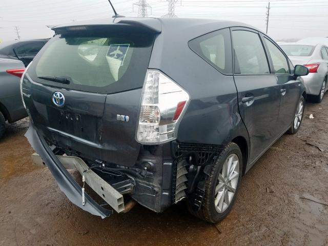 Photo 4 from auction – 2012 TOYOTA PRIUS V with VIN JTDZN3EU0C3118316