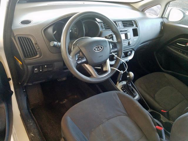Photo 9 from auction – 2013 KIA RIO LX with VIN KNADM4A37D6119623