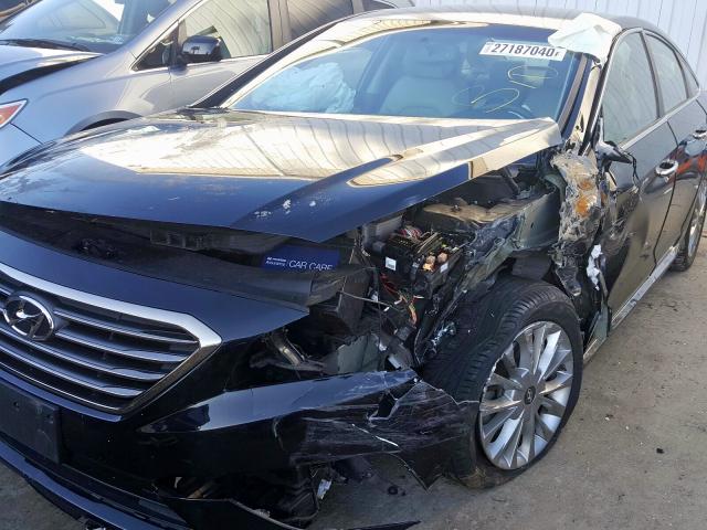 Photo 9 from auction – 2015 HYUNDAI SONATA SPO with VIN 5NPE34AF3FH034579