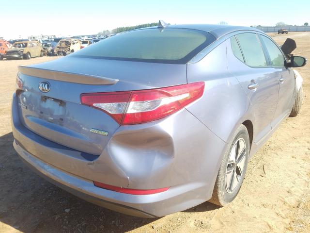 Photo 4 from auction – 2012 KIA OPTIMA HYB with VIN KNAGM4AD1C5023660