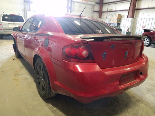 Photo 3 from auction – 2013 DODGE AVENGER SE with VIN 1C3CDZAB7DN540545